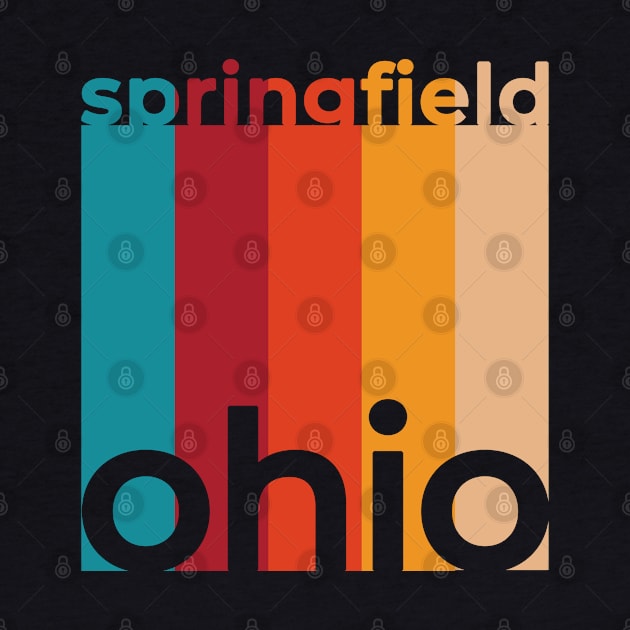 Springfield Ohio Retro by easytees